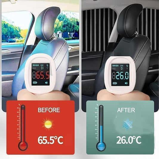 4pcs Magnetic Car Window Curtains, Car Window Sun Shade Protector - Car Sun Shade Protector Window, Car Side Window Privacy Cover, Car Curtain Window Slider, Removable - Keeps Cooler Screen