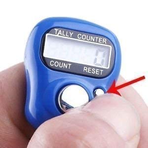 5-Digit Tally Clicker Counter Finger Clicker Ring Electronic Light Digital Counting Machine for Cricket Umpire and Various Counting Purpose(1)