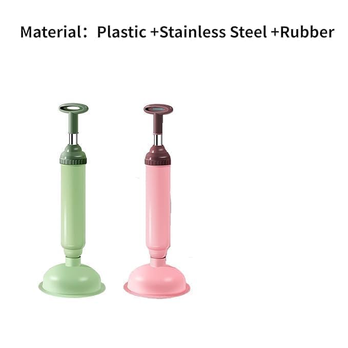 Toilet Plunger Air Power Remover Turbo Flush High Pressure Dredging Air Pump Plunger for Toilet, Bathroom, washroom, Sink