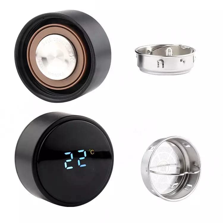 500ml Hot & Cold Smart LED Temperature Display Water Bottle, Double Wall Vacuum Insulated Flask, Food Grade SUS304 Stainless Steel Bottle