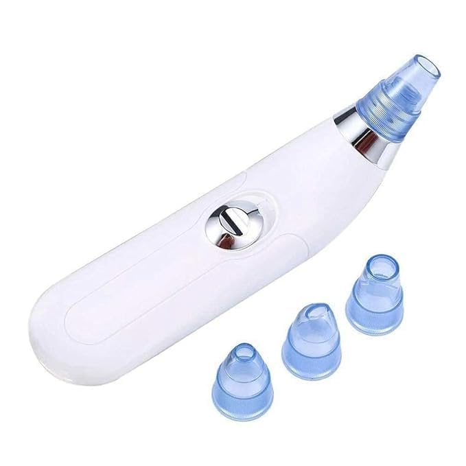 4 In 1 Multi-Function Blackhead Whitehead Extractor Remover Device Facial Cleansing Tool,Skin Cleaner,Pimple Removal Tool,Acne Pimple Pore Cleaner Vacuum Suction Tool For Men & Women