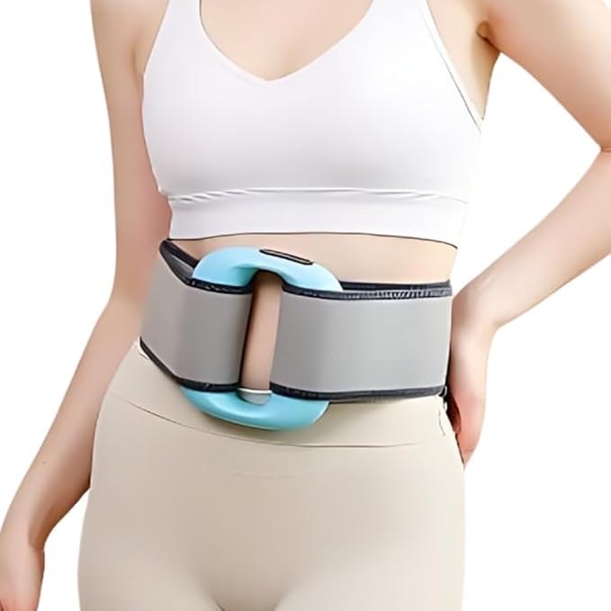 Percussion Massage Ring for Full Body Pain Relief- J16A, Rechargeable Cordless Deep Tissue Massage Ring Machine with Strap for Legs, Arms, Use at Home, Gym & During Travel - 8 Massager Modes