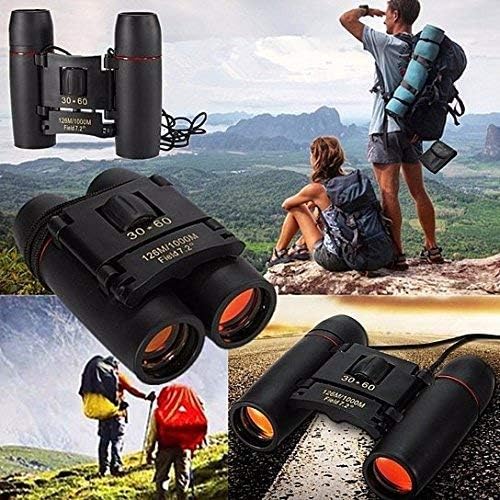 Telescope HD Vision Binoculars 10000M High Power for Outdoor Travel Stargazing Concerts Sports Optical Vision Binocular Fixed Zoom (30X60)