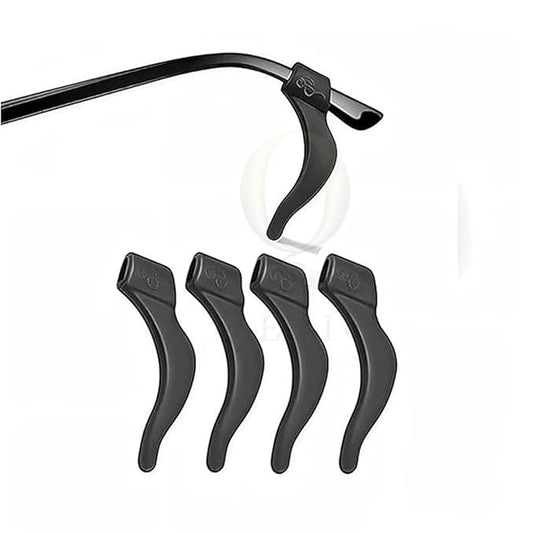 Eyeglasses Anti-slip Grip Soft Comfortable Holder Silicone Hook Eyeglass Temple Tips Sleeve Retainer for Sunglasses | 7 Cm