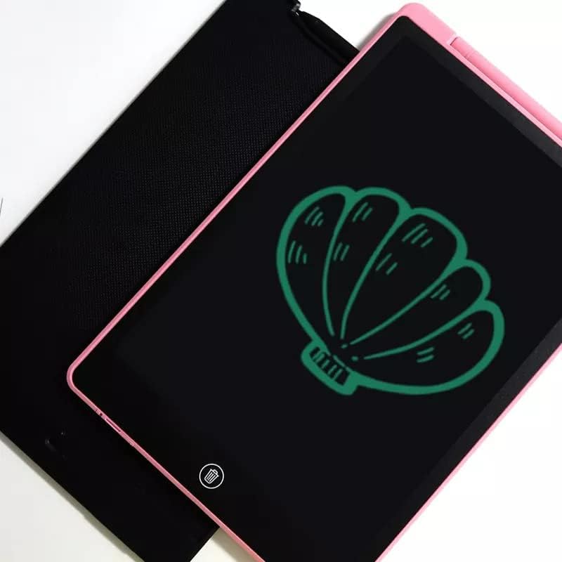 12-Inch LCD Writing Tablet for Kids - Erasable Colorful Doodle Board (Pink)