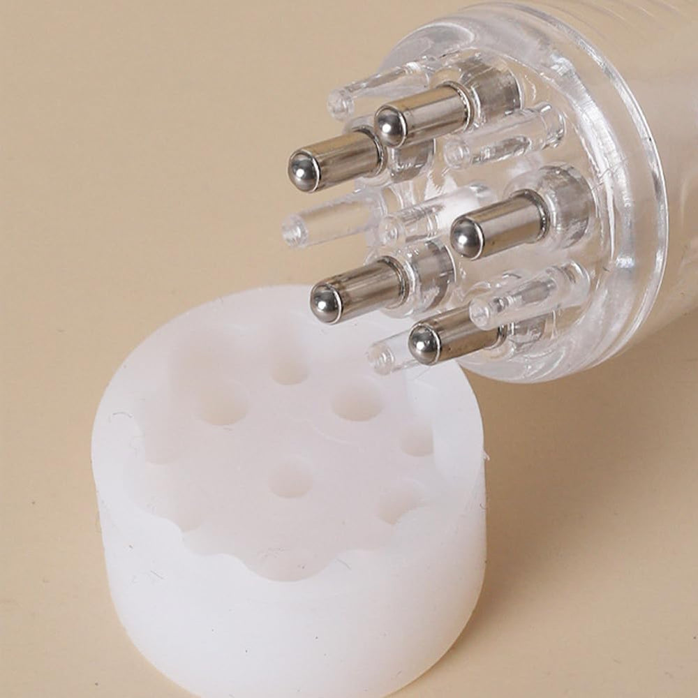 Hair Oil Applicator Comb,Smooth Root Comb Applicator Bottle For Scalp Oil,Anti Hair Loss Lotion Dispenser,Anti-Leak,6Ml Scale Control,Salon Care,Oily/Greasy Hair,Transparent-(Pack Of 1)