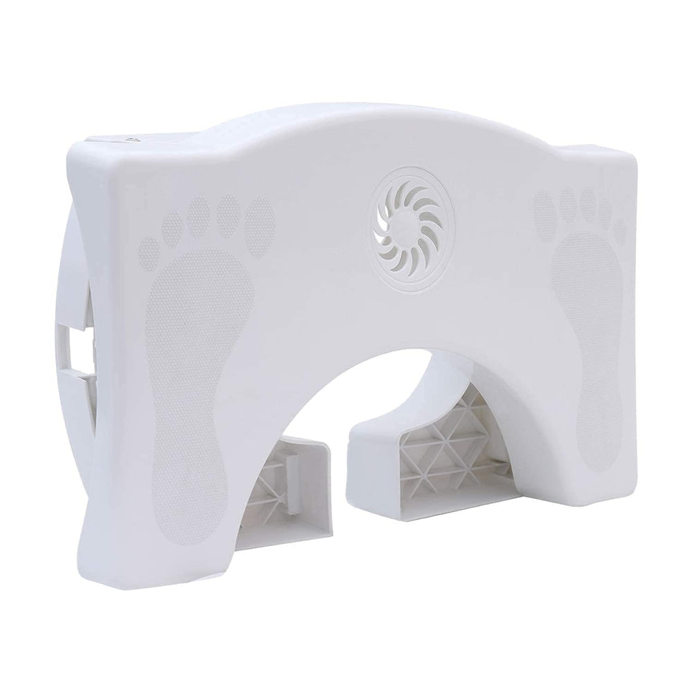 Folding Toilet Stool for Bathroom, Non Slip Squat Stool for Western Toilet, Plastic Foot Rest Stool for Adults, Compact Squatting Toilet Step (Multicolor)