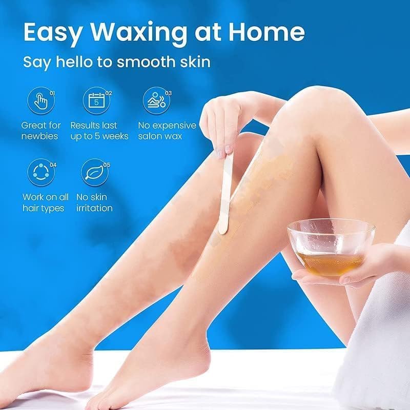 Silicone Wax Heater Portable and Electric Silicone Based Folding Waxing Hair Remover Heater Machine Warmer Machine for Waxing for Women Wax Boiler Pot Beans Warmer
