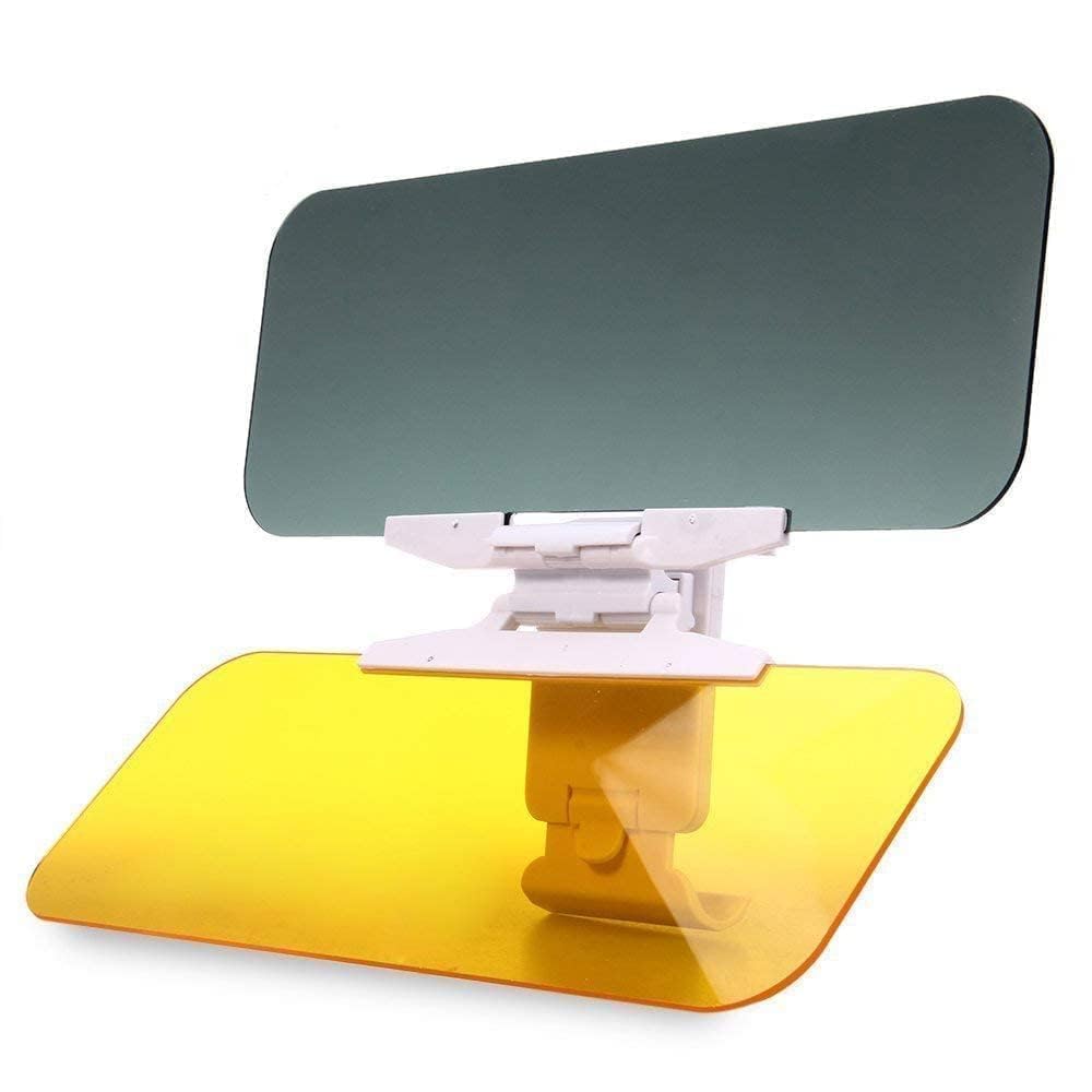 HD Visor for Car, for Day and Night, Polarized Sun Visor, Anti-Glare, UV Blocking Sun Protection Vehicle Windshield Sunshade for Clearer Vision and Safe Driving (car Sun Visor)