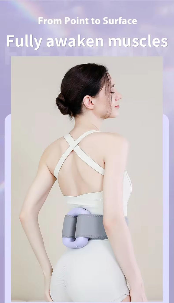Percussion Massage Ring for Full Body Pain Relief- J16A, Rechargeable Cordless Deep Tissue Massage Ring Machine with Strap for Legs, Arms, Use at Home, Gym & During Travel - 8 Massager Modes