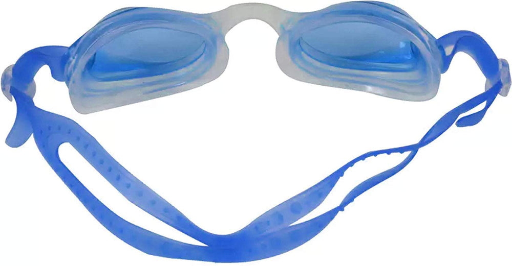 Swimming Goggles with Adjustable Double Strap, Anti Fog Lens with UVA UVB Protection, Silicone Gasket Eye Goggles for Swimming