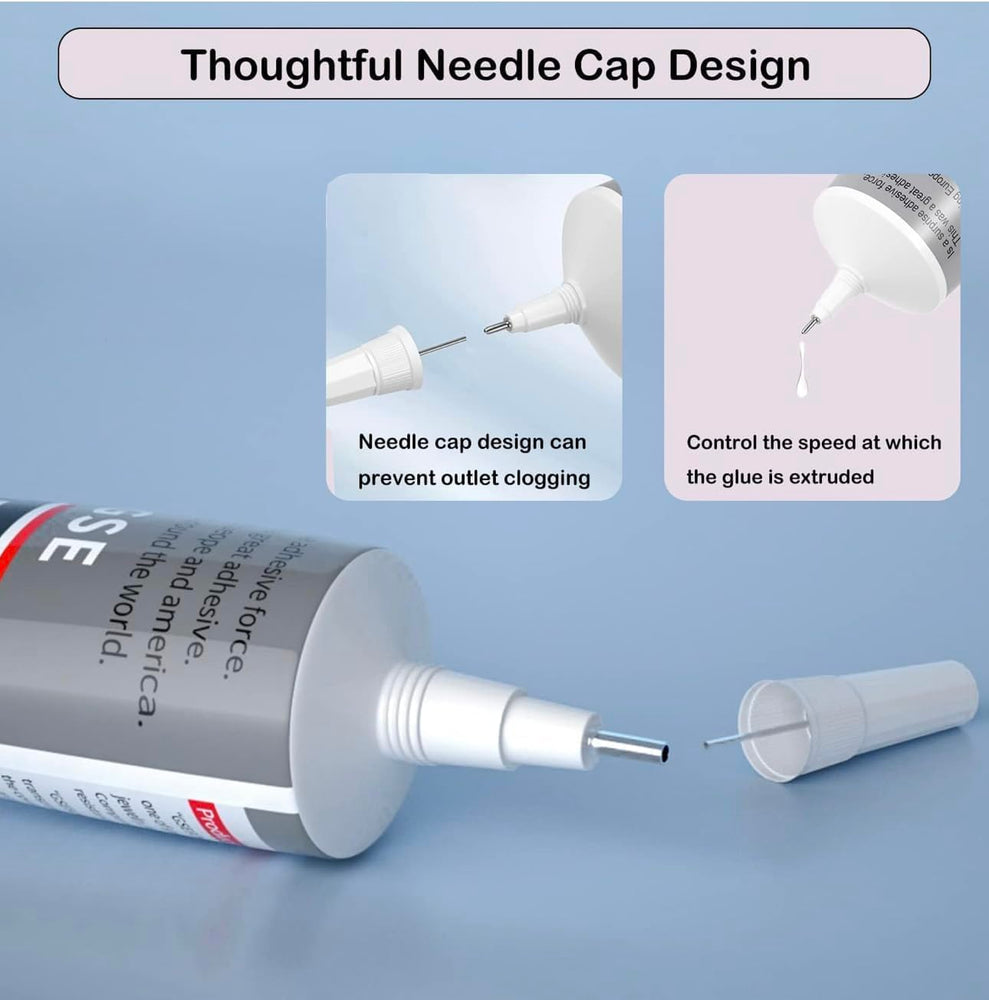 B7000 Multipurpose Adhesive Glue | Jewelry, Beads, Clothes, Shoes, Fabrics,Screen Repair, Metal, Stone, Glass, Mobile Phones,Artificial Crystal Crafts (50ML/1.68fl.oz)