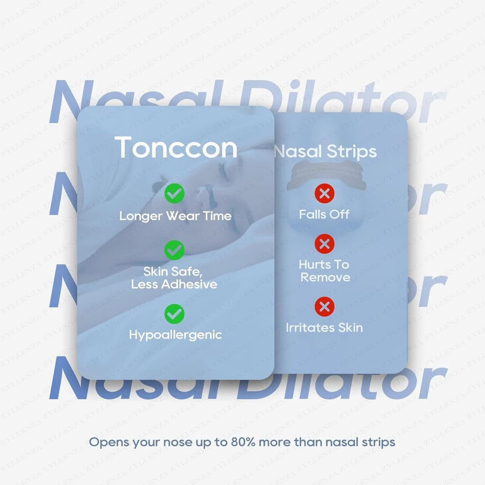 Magnetic Universal Nasal Strips | Breathing Nasal Strip | Anti Snoring Nose Clip | Skin Safe Sleep Nasal Strips | Nasal Dilators For Breathing | Snore Stopper | Snoring Stopper For Men | Breathing Nasal Strip Starter Kit (A1)