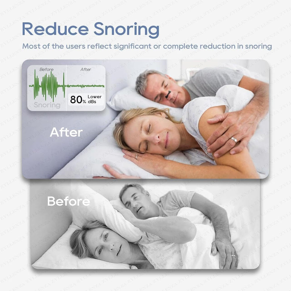 Magnetic Universal Nasal Strips | Breathing Nasal Strip | Anti Snoring Nose Clip | Skin Safe Sleep Nasal Strips | Nasal Dilators For Breathing | Snore Stopper | Snoring Stopper For Men | Breathing Nasal Strip Starter Kit (A1)