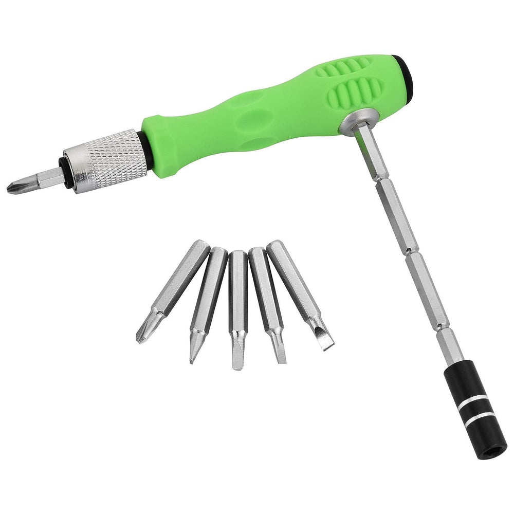 32 In 1 Magnetic Screwdriver Set With Extension Rod For Home Appliance, Laptop, Mobile, Computer, Toys & Watch Repairing,Green