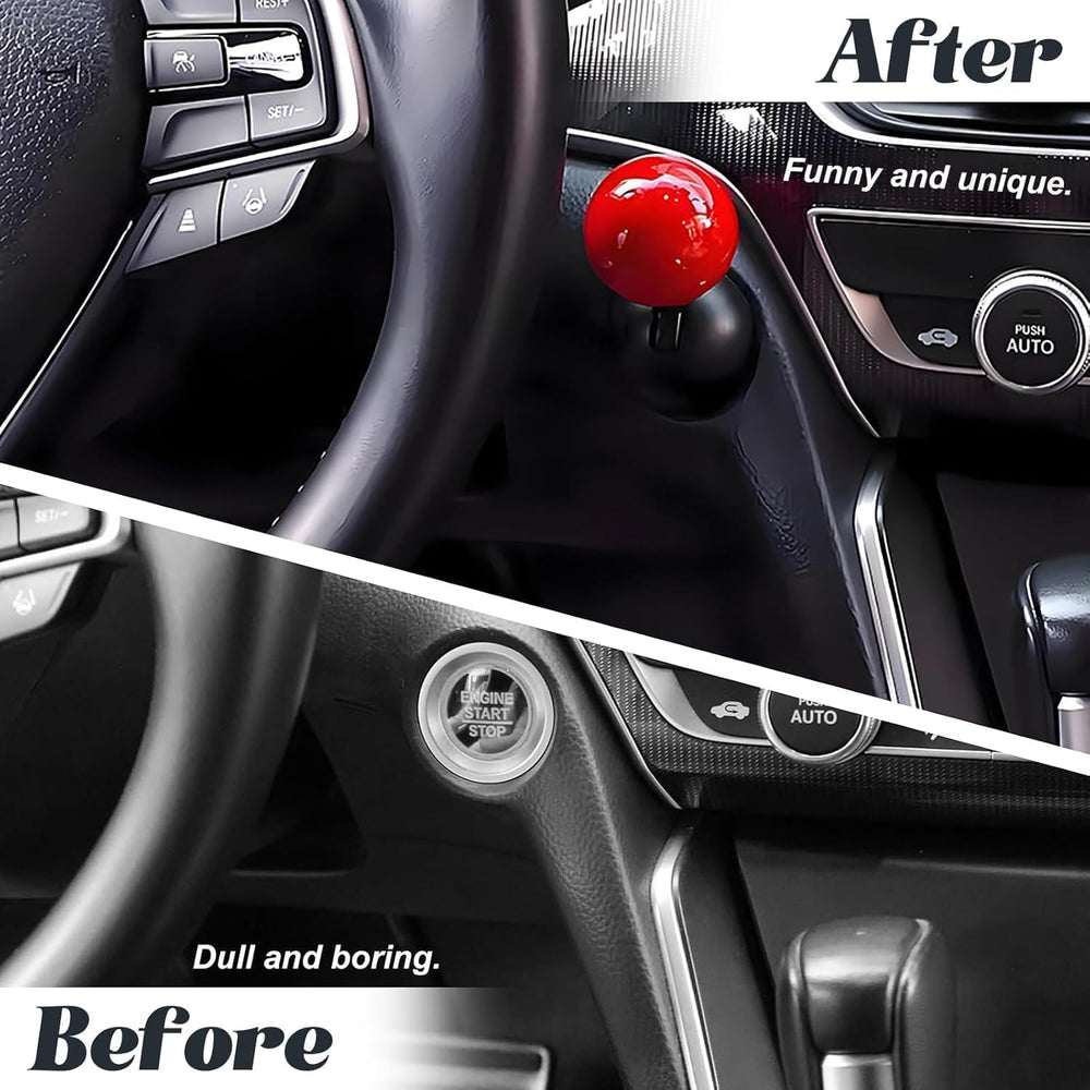 Push Start Button Cover, Joystick Car Engine Start Stop Button Cover Protector, Funny Car Ignition Button Cover(Pack of 1) (Multicolour)