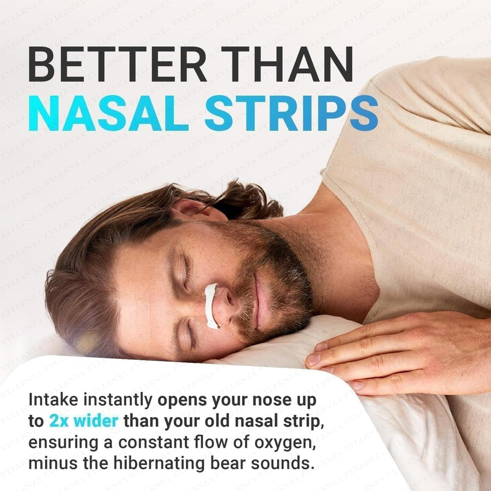 Magnetic Universal Nasal Strips | Breathing Nasal Strip | Anti Snoring Nose Clip | Skin Safe Sleep Nasal Strips | Nasal Dilators For Breathing | Snore Stopper | Snoring Stopper For Men | Breathing Nasal Strip Starter Kit (A1)