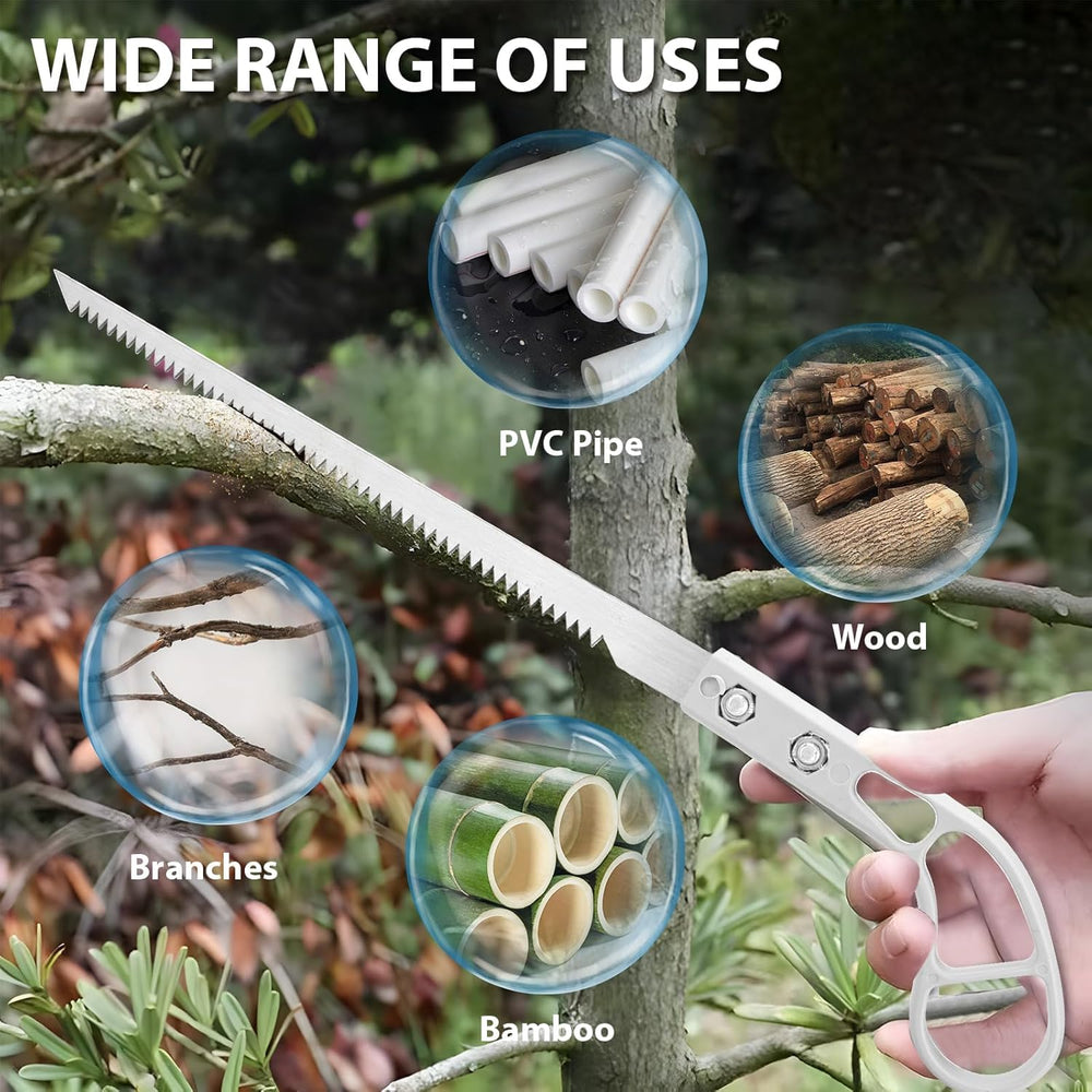 Outdoor Portable Sharp Blade Hand Saw – SK5 Saw Home Manual Pruning Hacksaws –Ergonomic Non-Slip Handle – Anti-Skip Hand Steel Strength Tool Ice Hand Saw Cutting Wood,PVC,Bone,Pruning Saw
