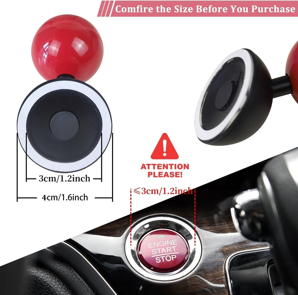 Push Start Button Cover, Joystick Car Engine Start Stop Button Cover Protector, Funny Car Ignition Button Cover(Pack of 1) (Multicolour)