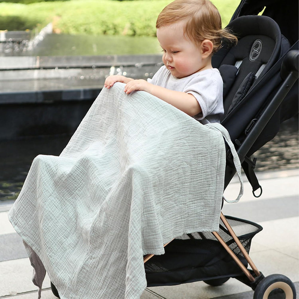 Nursing Cover for Breastfeeding – Soft, Breathable Feeding Apron for Nursing Moms – Baby Privacy Cover for Public Feeding – Must-Have Essentials for New Mothers – Lightweight & Stylish Design (GREEN)