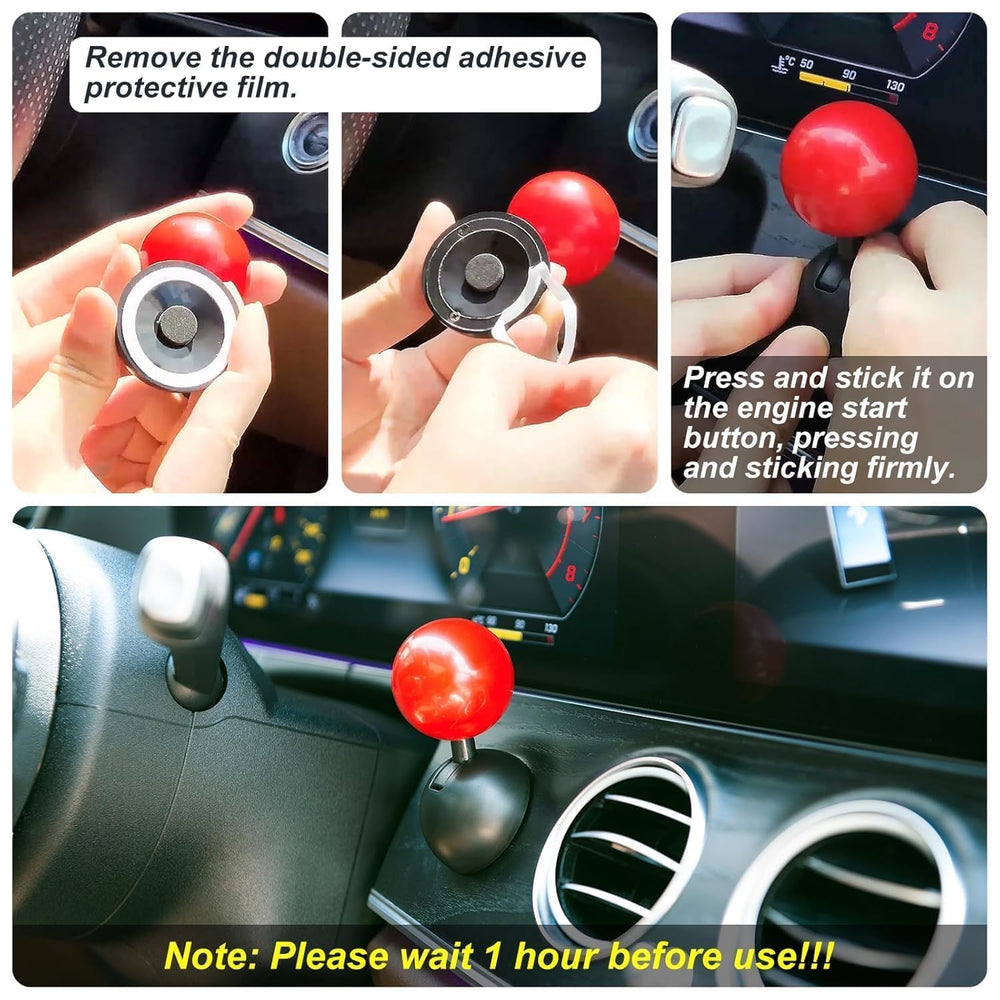 Push Start Button Cover, Joystick Car Engine Start Stop Button Cover Protector, Funny Car Ignition Button Cover(Pack of 1) (Multicolour)