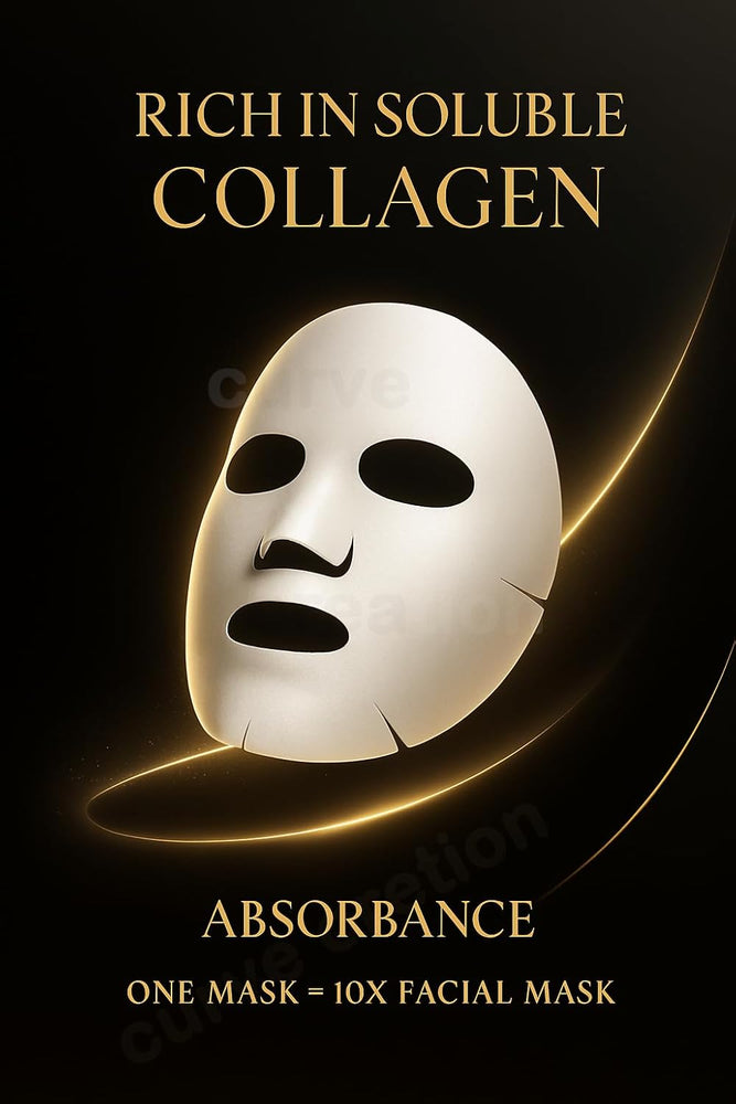 Bio Collagen Deep Collagen Night Mask Hydrating Overnight Hydrogel Korean Glass Skin Mask For Deep Hydration Wrapping Peel Off Facial Mask Pack (Pack of 2)
