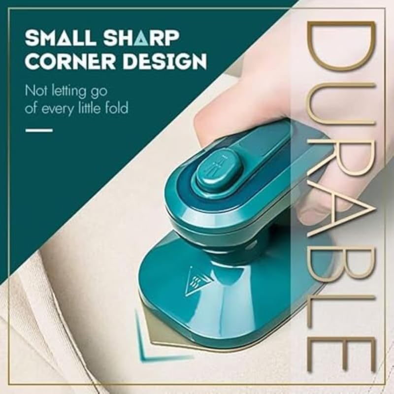 Mini Portable Steam Iron for Clothes – Compact Lightweight Travel Iron with Dry & Steam Function