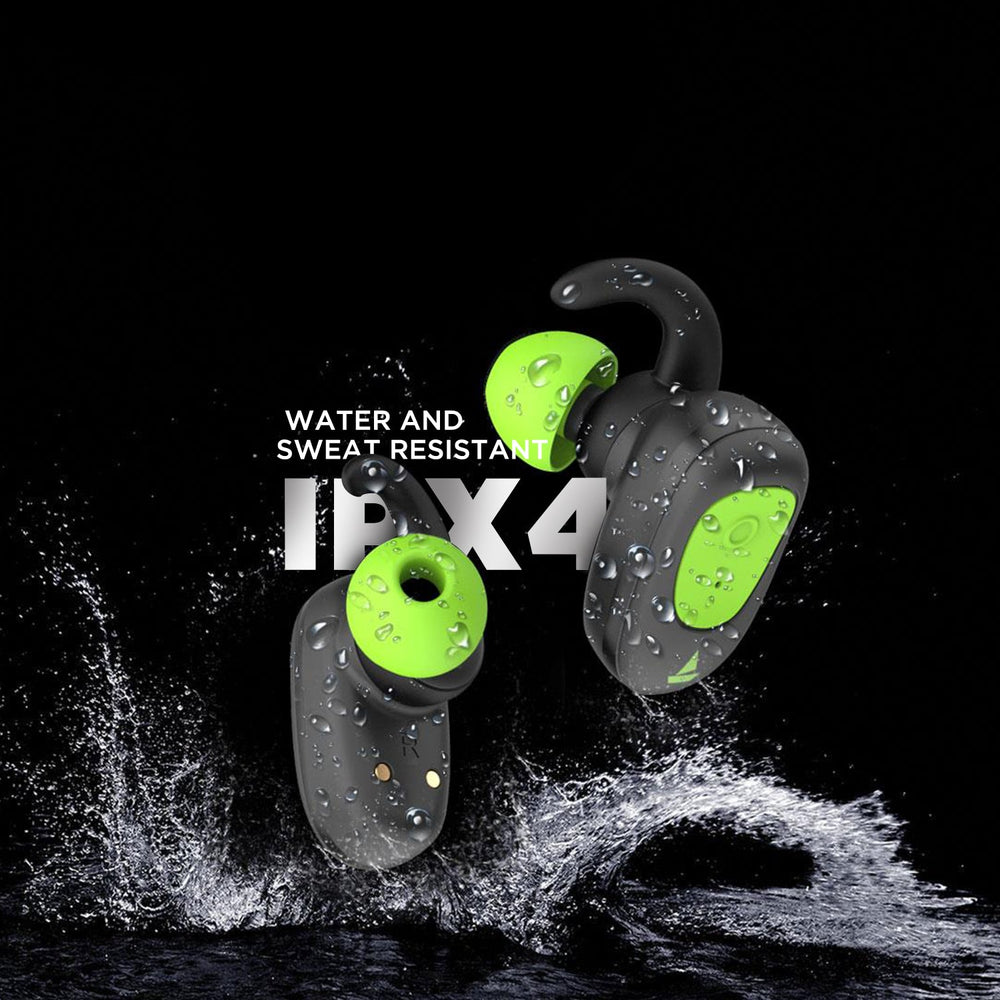 boAt Airdopes 201 True Wireless Bluetooth Earbuds with Mic | 10mm Driver | Bluetooth v5.0 | IPX4 Water Resistant